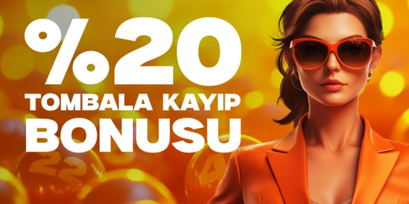 %20 TOMBALA KAYIP BONUSU — VDCasino promosyon görseli